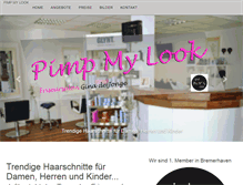 Tablet Screenshot of pimpmylook.de